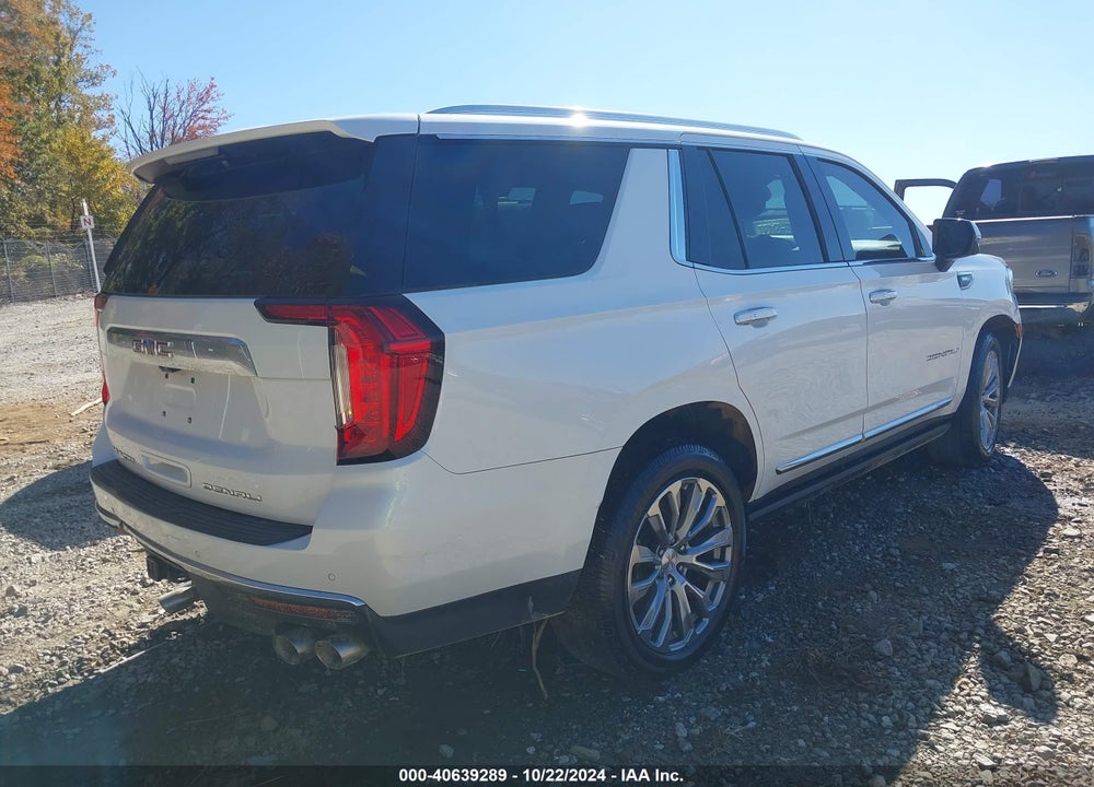 2021 GMC YUKON 4WD DENALI VIN: 1GKS2DKL4MR143623