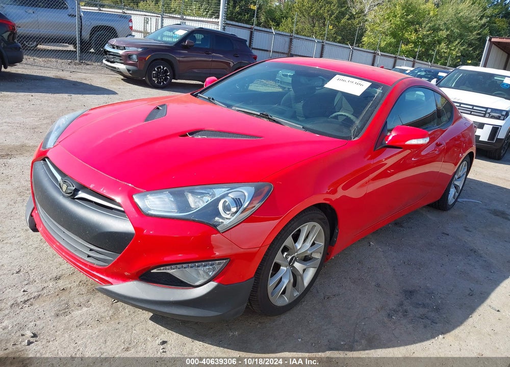 2015 HYUNDAI GENESIS 3.8 BASE VIN: KMHHT6KJ6FU130090