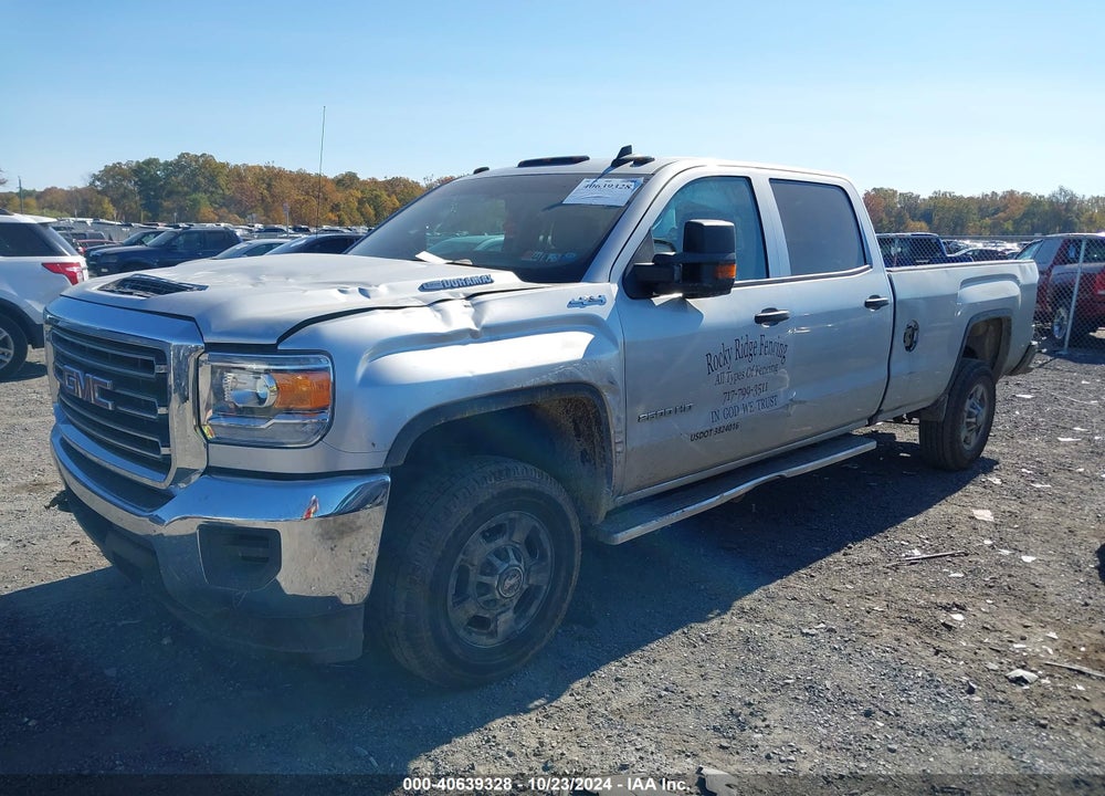 2019 GMC SIERRA 2500HD VIN: 1GT12NEY7KF267727