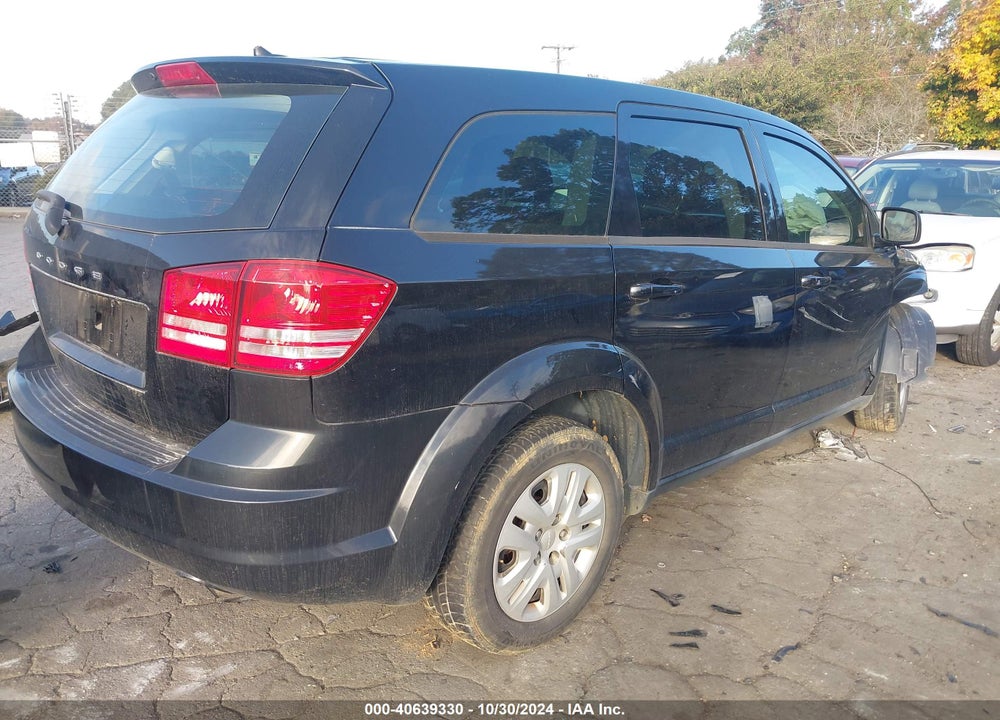 2013 DODGE JOURNEY AMERICAN VALUE PKG VIN: 3C4PDCAB0DT728379
