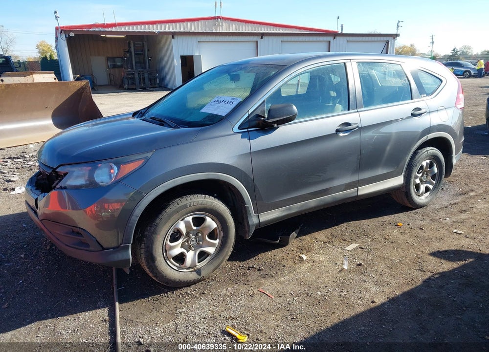 2012 HONDA CR-V LX VIN: 2HKRM4H35CH604748
