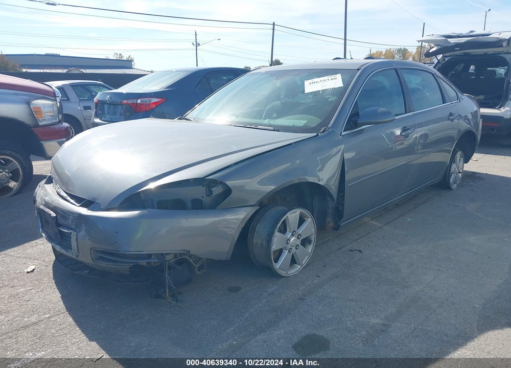 2008 CHEVROLET IMPALA LT VIN: 2G1WT58K689231211