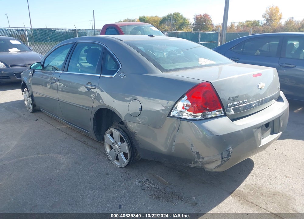 2008 CHEVROLET IMPALA LT VIN: 2G1WT58K689231211