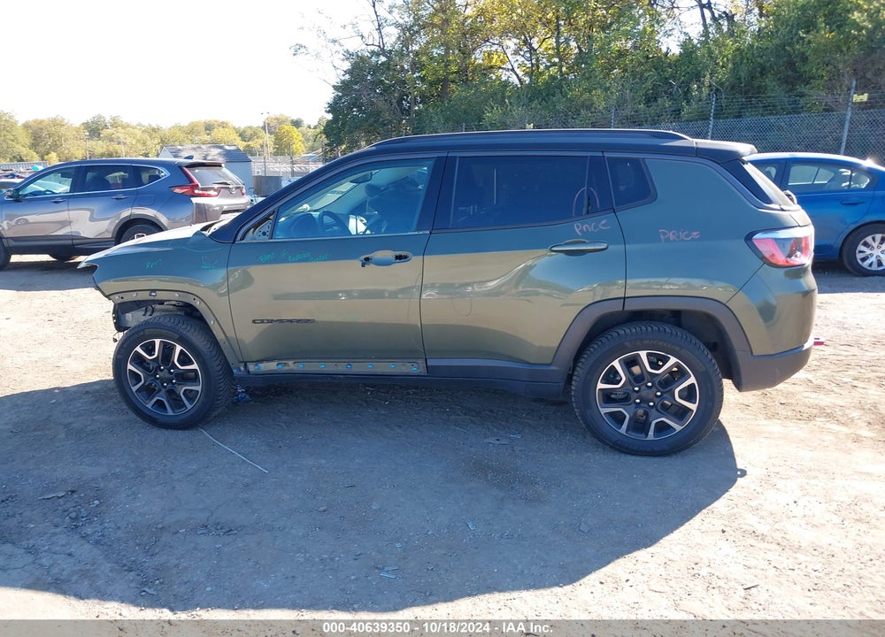 2019 JEEP COMPASS TRAILHAWK 4X4 VIN: 3C4NJDDB7KT766545