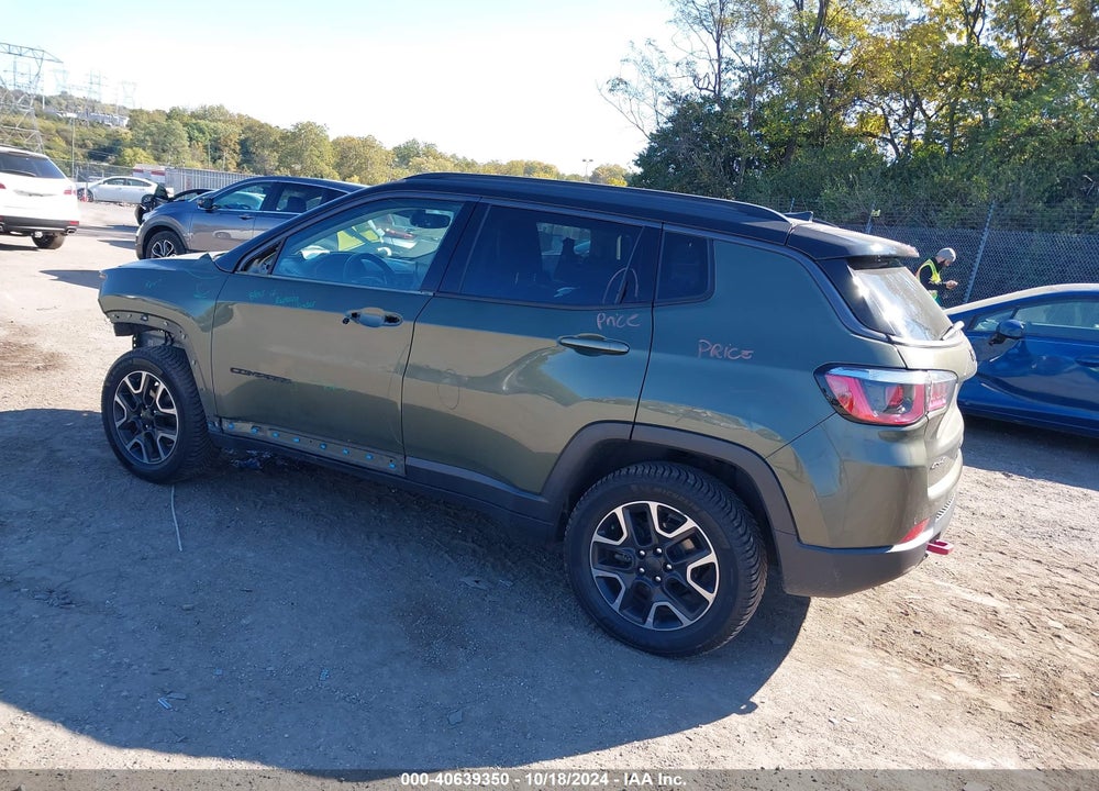 2019 JEEP COMPASS TRAILHAWK 4X4 VIN: 3C4NJDDB7KT766545