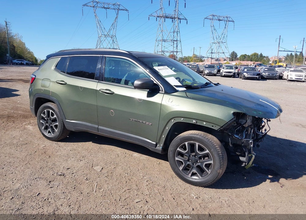 2019 JEEP COMPASS TRAILHAWK 4X4 VIN: 3C4NJDDB7KT766545