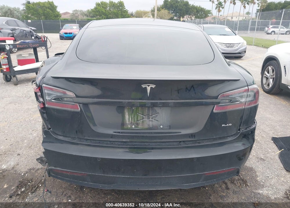 2021 TESLA MODEL S PLAID TRI MOTOR ALL-WHEEL DRIVE VIN: 5YJSA1E64MF441095