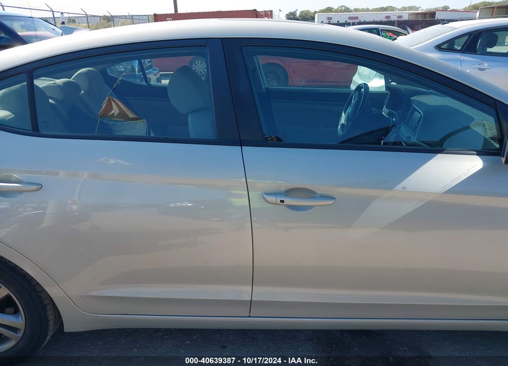 2018 HYUNDAI ELANTRA VALUE EDITION VIN: KMHD84LF9JU543824