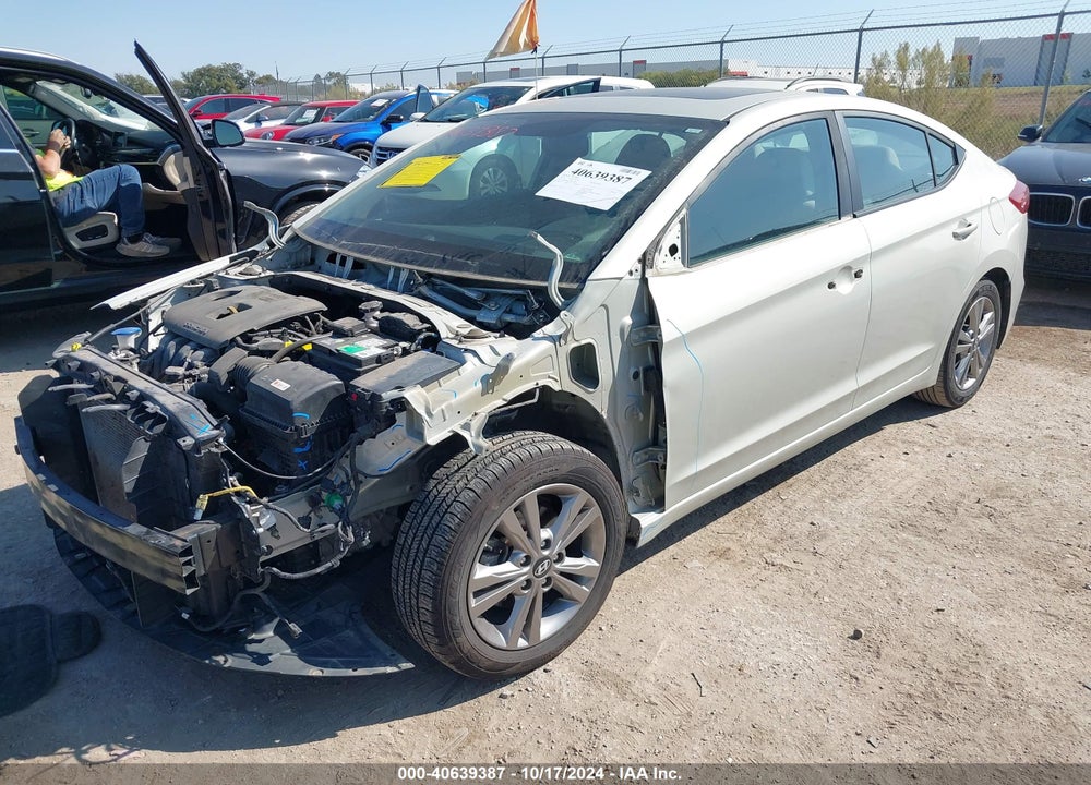 2018 HYUNDAI ELANTRA VALUE EDITION VIN: KMHD84LF9JU543824