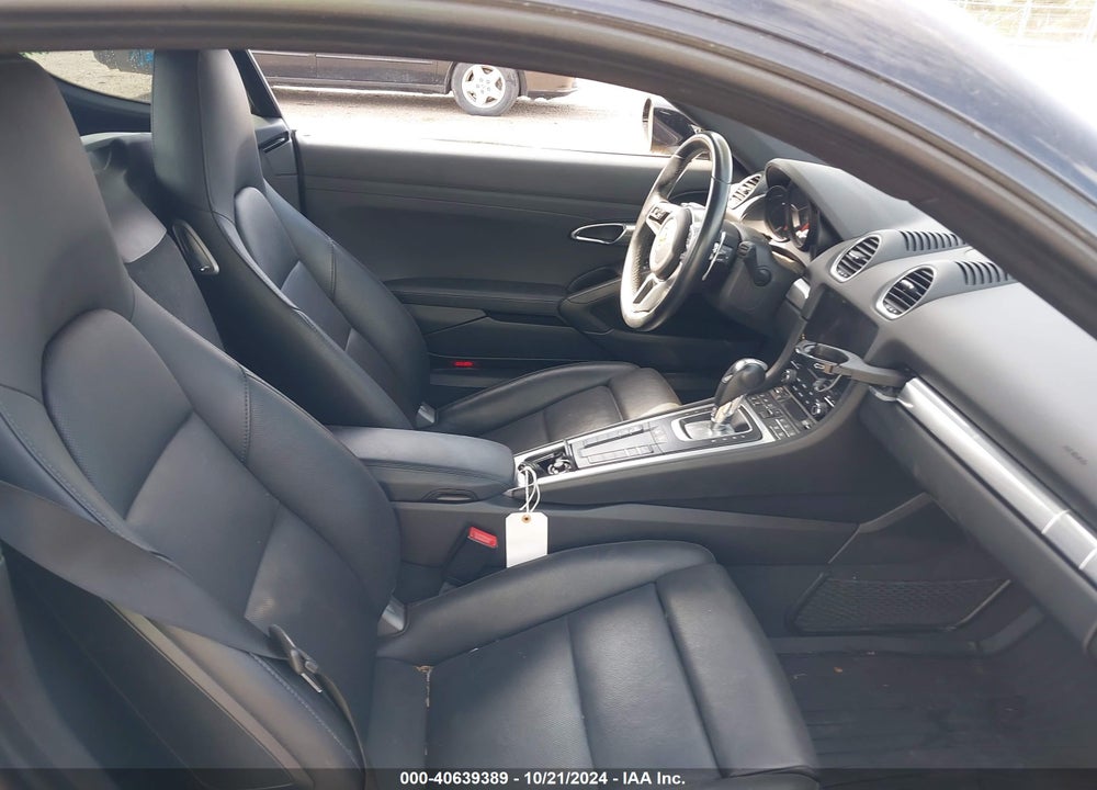 2017 PORSCHE 718 CAYMAN S VIN: WP0AB2A88HS285223