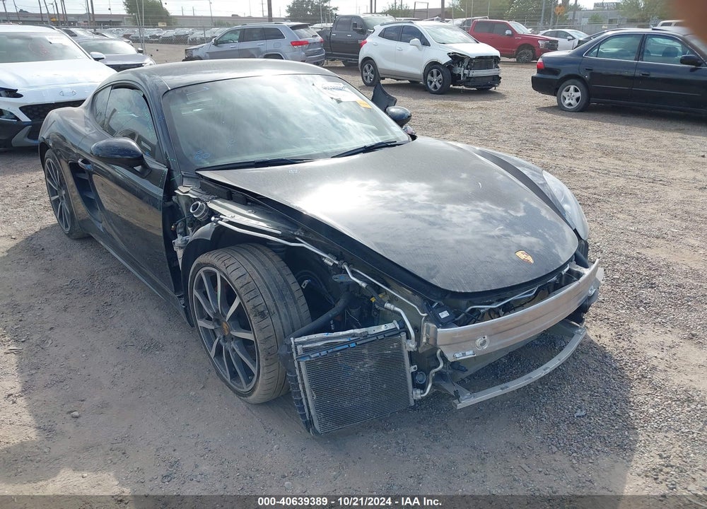2017 PORSCHE 718 CAYMAN S VIN: WP0AB2A88HS285223