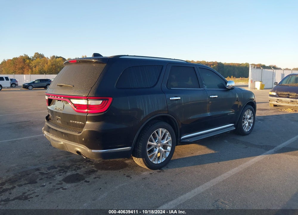 2015 DODGE DURANGO CITADEL VIN: 1C4RDHEG0FC760162