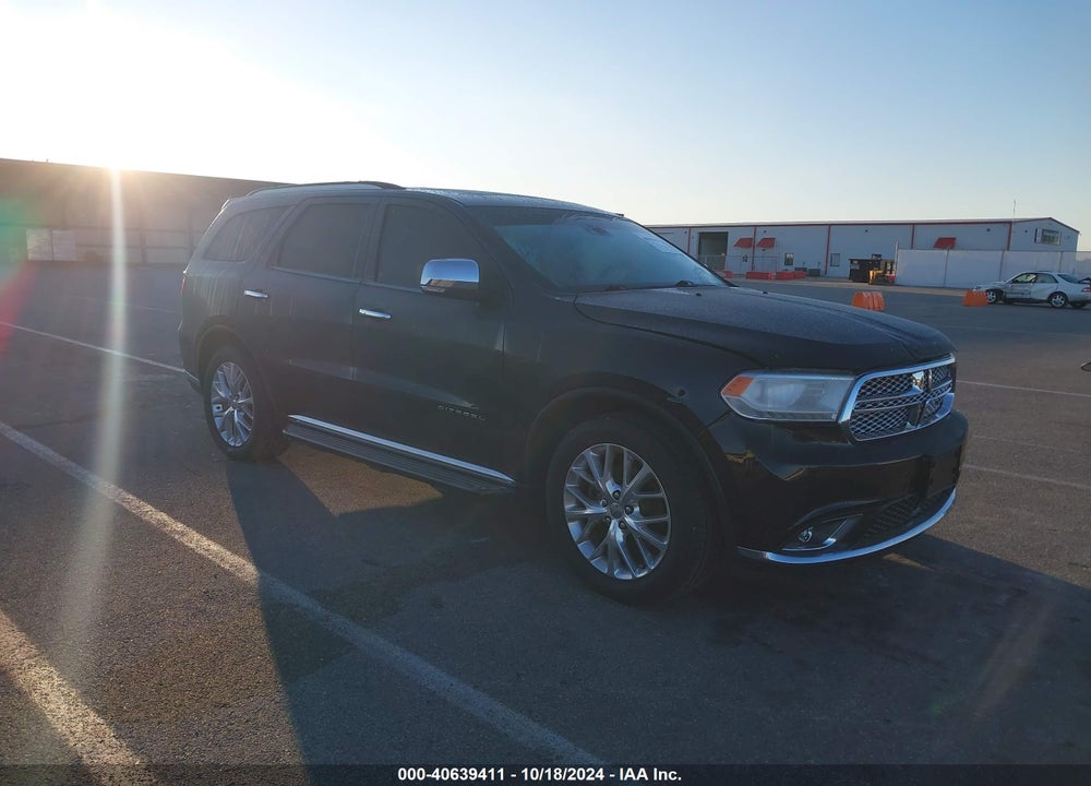 2015 DODGE DURANGO CITADEL VIN: 1C4RDHEG0FC760162