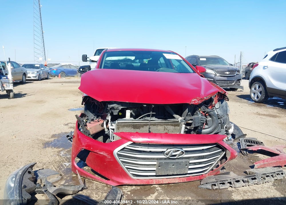 2017 HYUNDAI ELANTRA SE VIN: 5NPD84LF9HH115745