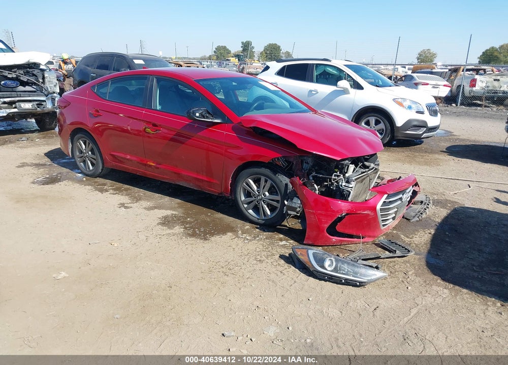 2017 HYUNDAI ELANTRA SE VIN: 5NPD84LF9HH115745