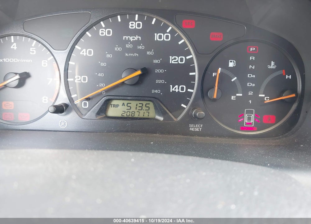 2002 HONDA ACCORD 2.3 VP VIN: 1HGCF86642A036827