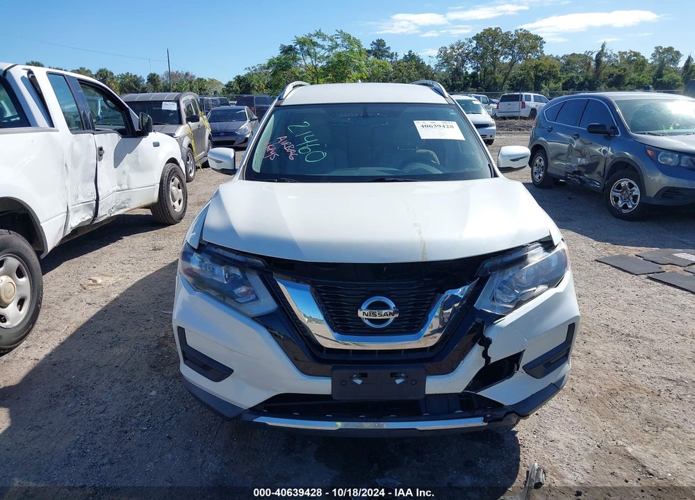 2017 NISSAN ROGUE SV VIN: KNMAT2MT9HP501791