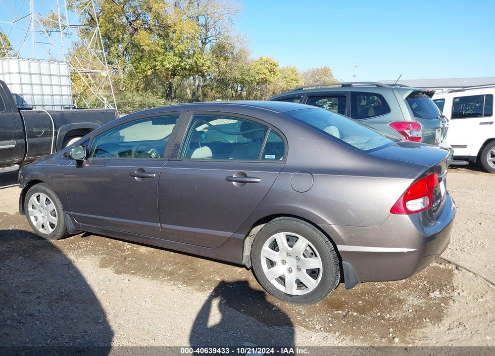 2009 HONDA CIVIC LX VIN: 1HGFA16559L021357