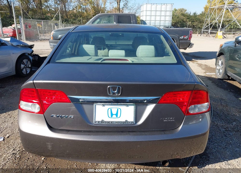 2009 HONDA CIVIC LX VIN: 1HGFA16559L021357