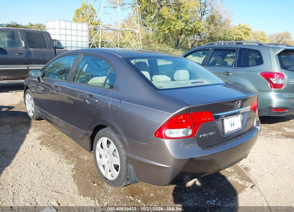 2009 HONDA CIVIC LX VIN: 1HGFA16559L021357