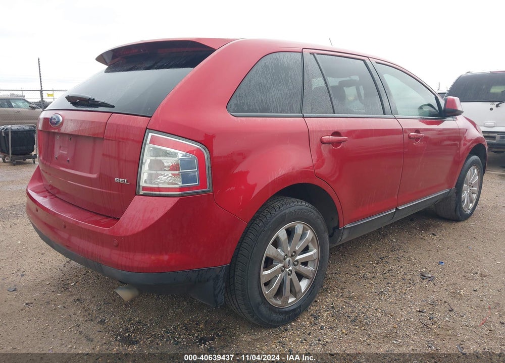 2007 FORD EDGE SEL PLUS VIN: 2FMDK39C27BB47922
