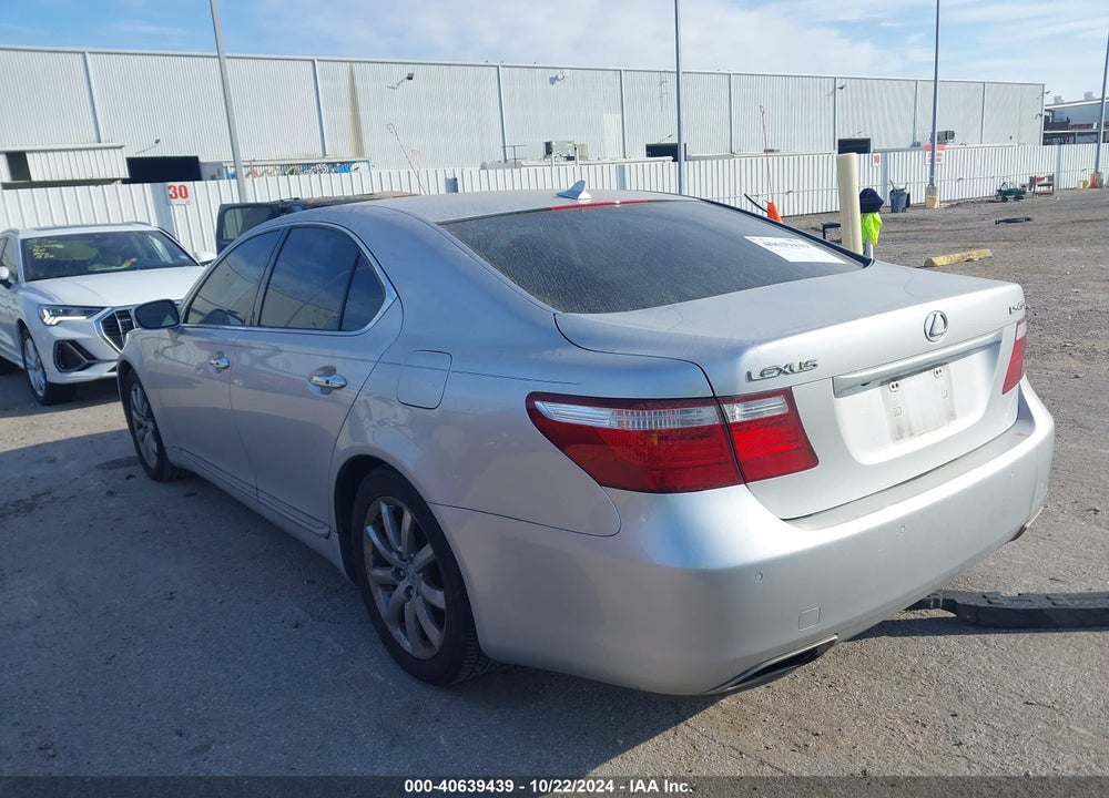 2007 LEXUS LS 460 VIN: JTHBL46F875044410