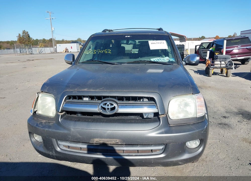 2007 TOYOTA SEQUOIA LIMITED V8 VIN: 5TDBT48A57S282910
