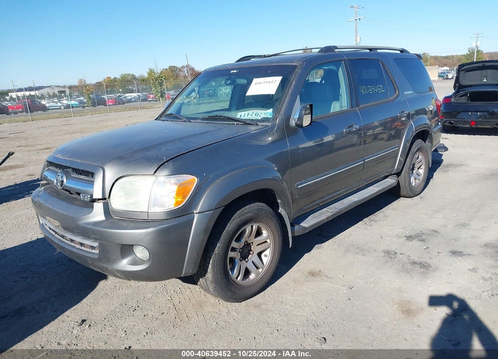 2007 TOYOTA SEQUOIA LIMITED V8 VIN: 5TDBT48A57S282910
