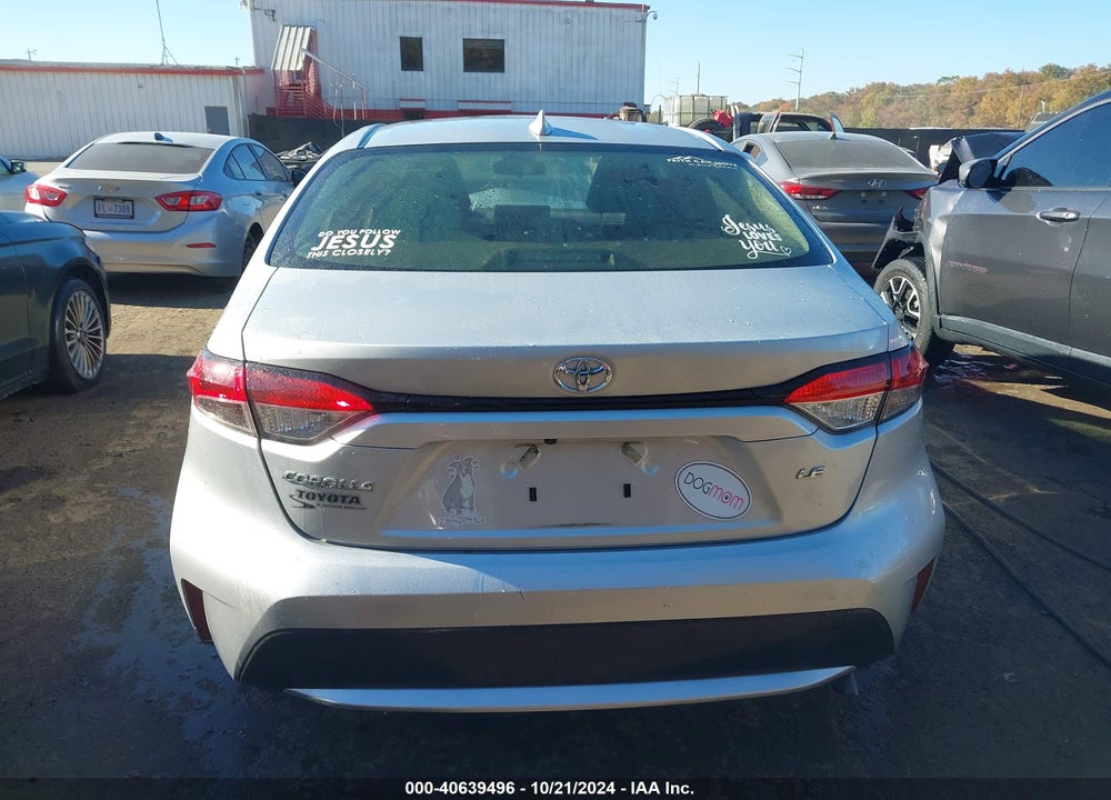 2022 TOYOTA COROLLA LE VIN: JTDVPMAE3N3028657