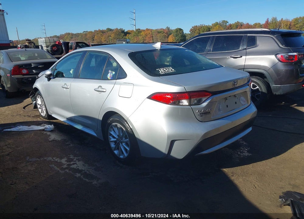2022 TOYOTA COROLLA LE VIN: JTDVPMAE3N3028657