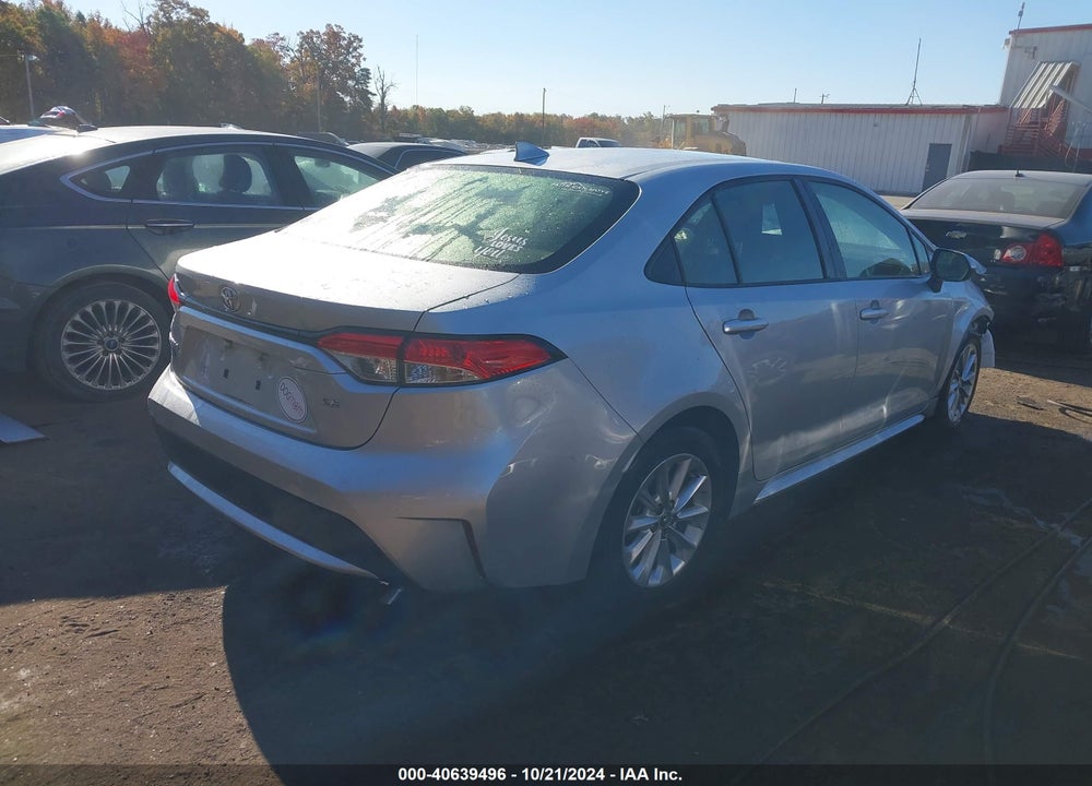 2022 TOYOTA COROLLA LE VIN: JTDVPMAE3N3028657