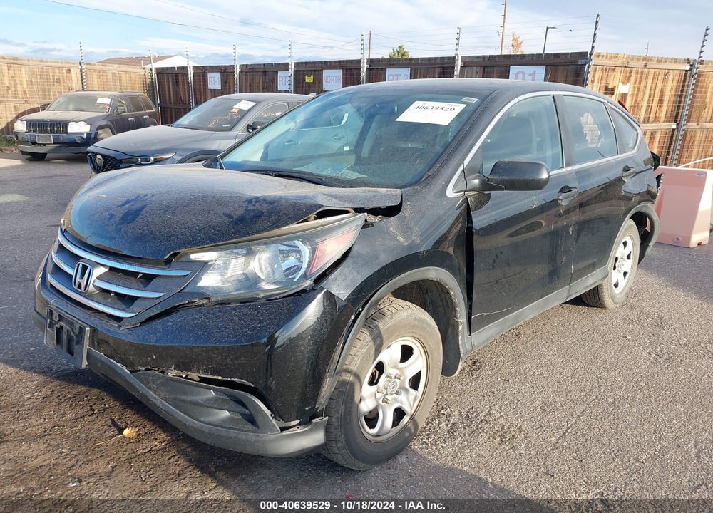 2014 HONDA CR-V LX VIN: 2HKRM4H37EH663402