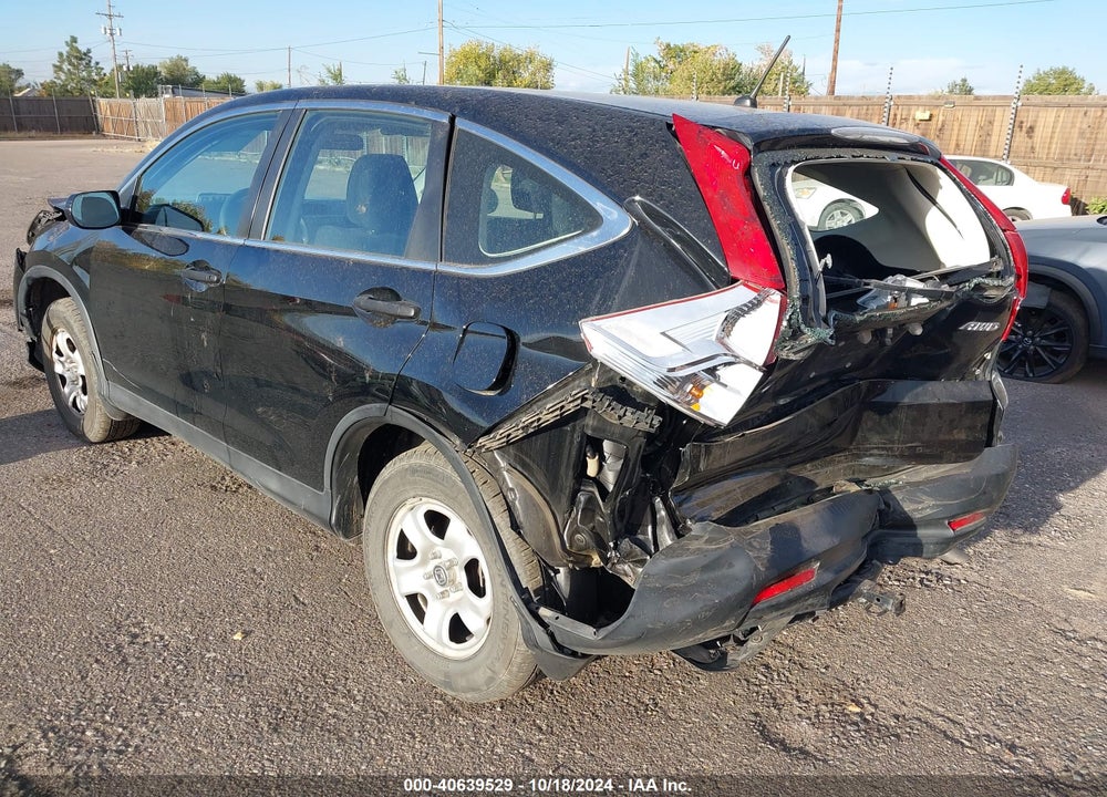 2014 HONDA CR-V LX VIN: 2HKRM4H37EH663402