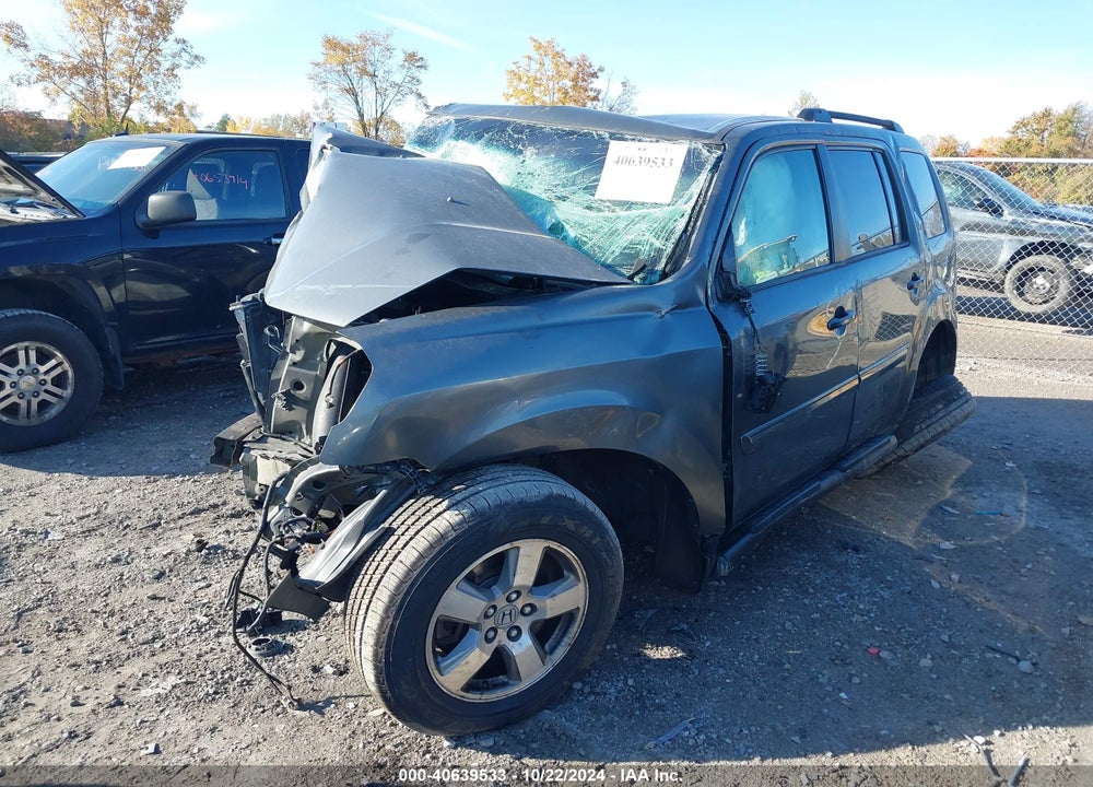 2009 HONDA PILOT EX VIN: 5FNYF48469B002849