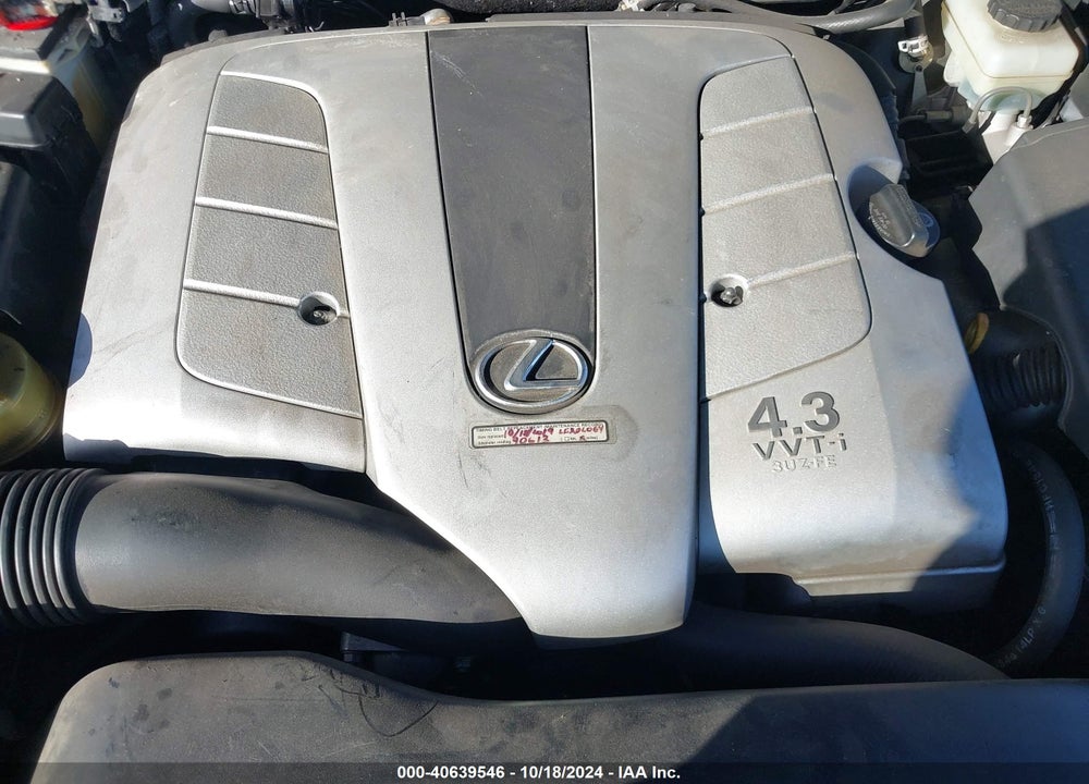2006 LEXUS LS 430 VIN: JTHBN36F665038673