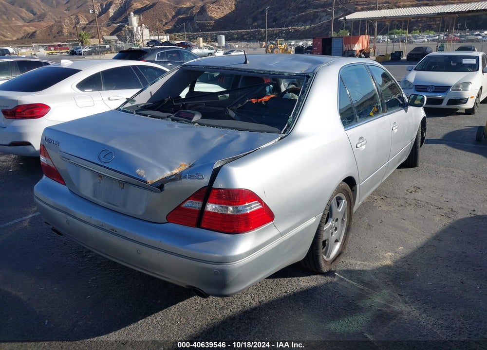 2006 LEXUS LS 430 VIN: JTHBN36F665038673