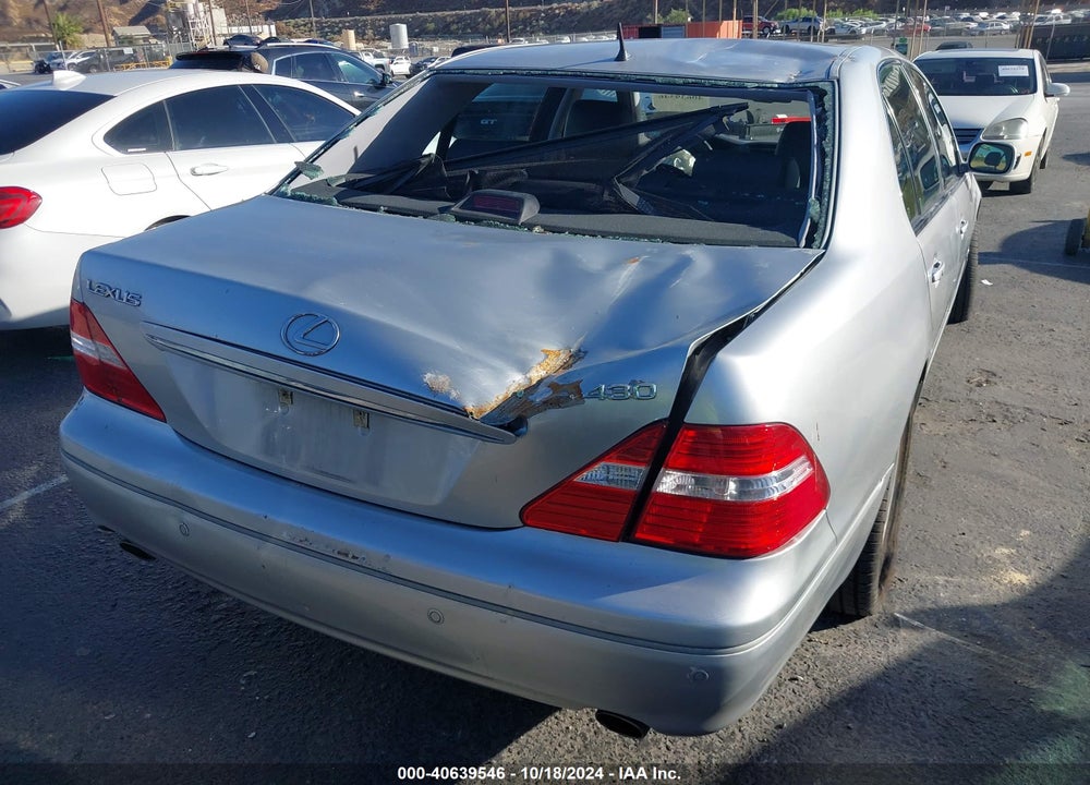2006 LEXUS LS 430 VIN: JTHBN36F665038673
