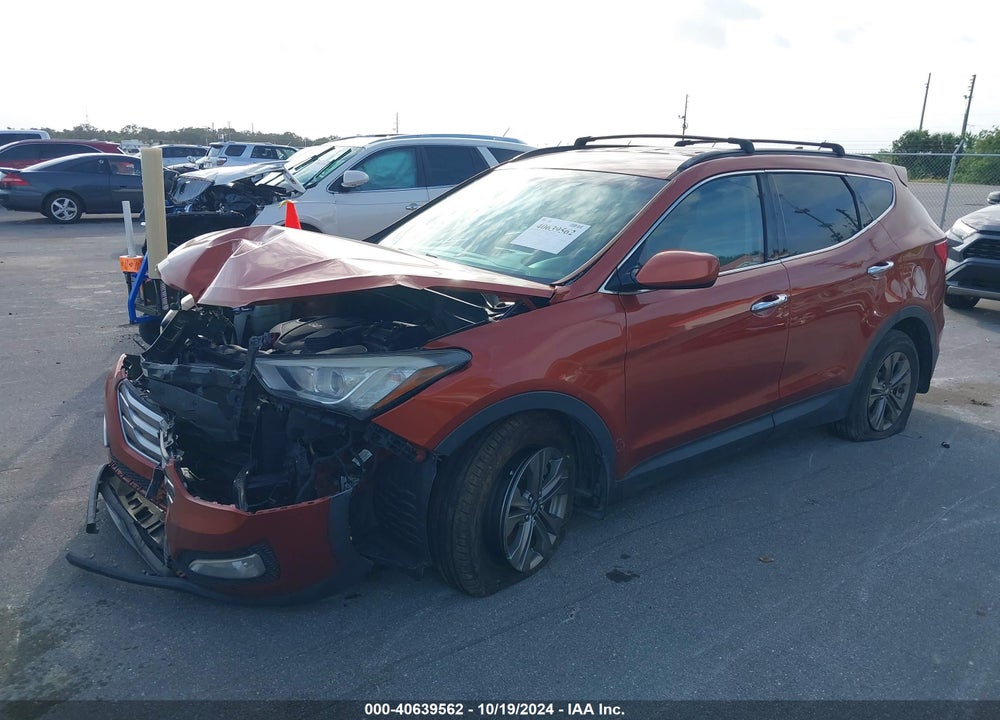 2016 HYUNDAI SANTA FE SPORT 2.4L VIN: 5XYZU3LB2GG331189