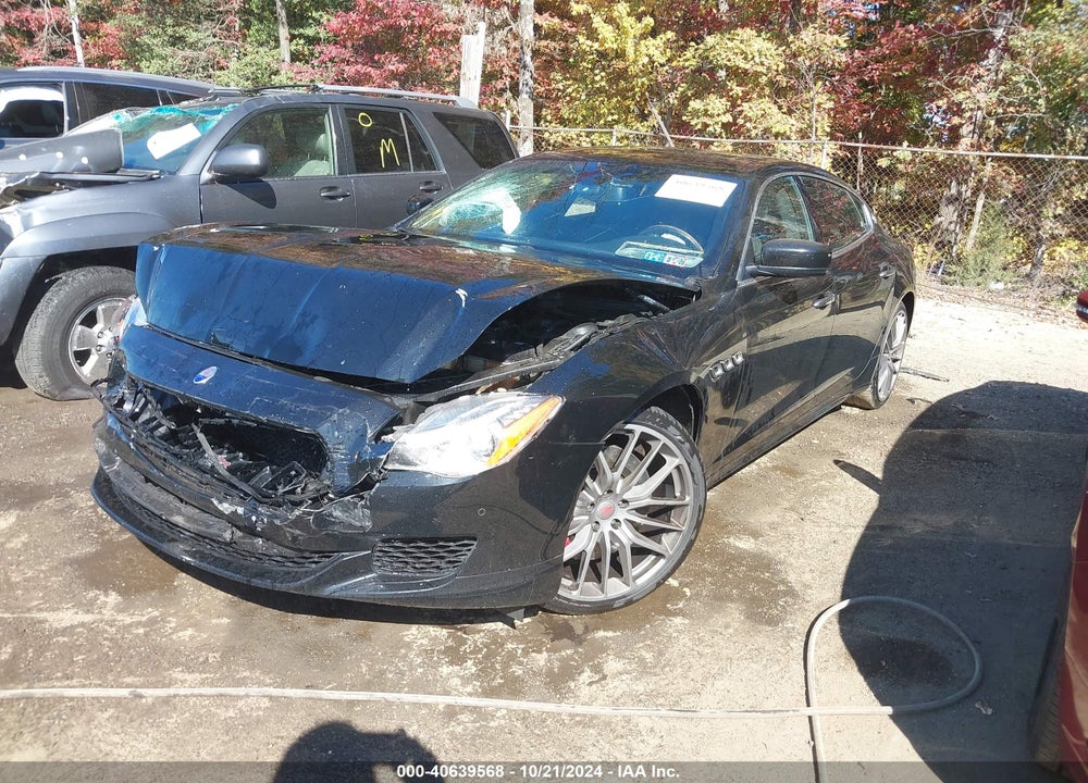 2016 MASERATI QUATTROPORTE GTS VIN: ZAM56PPA7G1185417