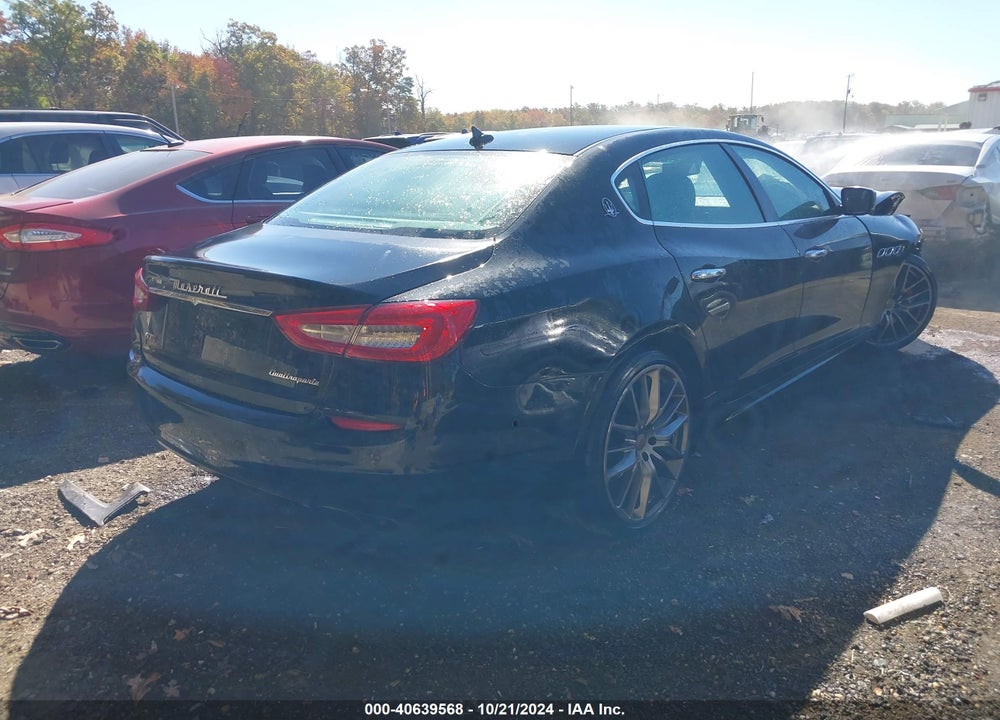 2016 MASERATI QUATTROPORTE GTS VIN: ZAM56PPA7G1185417