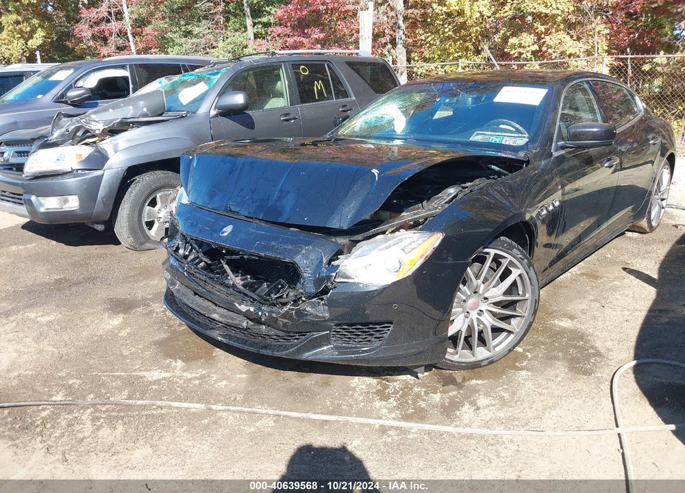 2016 MASERATI QUATTROPORTE GTS VIN: ZAM56PPA7G1185417
