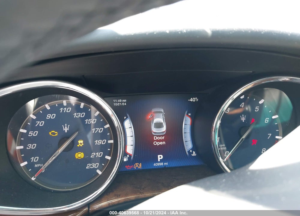 2016 MASERATI QUATTROPORTE GTS VIN: ZAM56PPA7G1185417