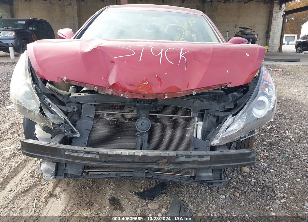 2011 HYUNDAI SONATA GLS VIN: 5NPEB4AC4BH072597