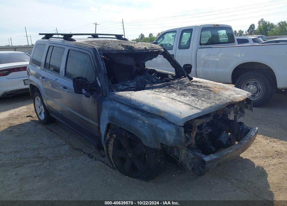 2017 JEEP PATRIOT LATITUDE FWD VIN: 1C4NJPFB1HD184390