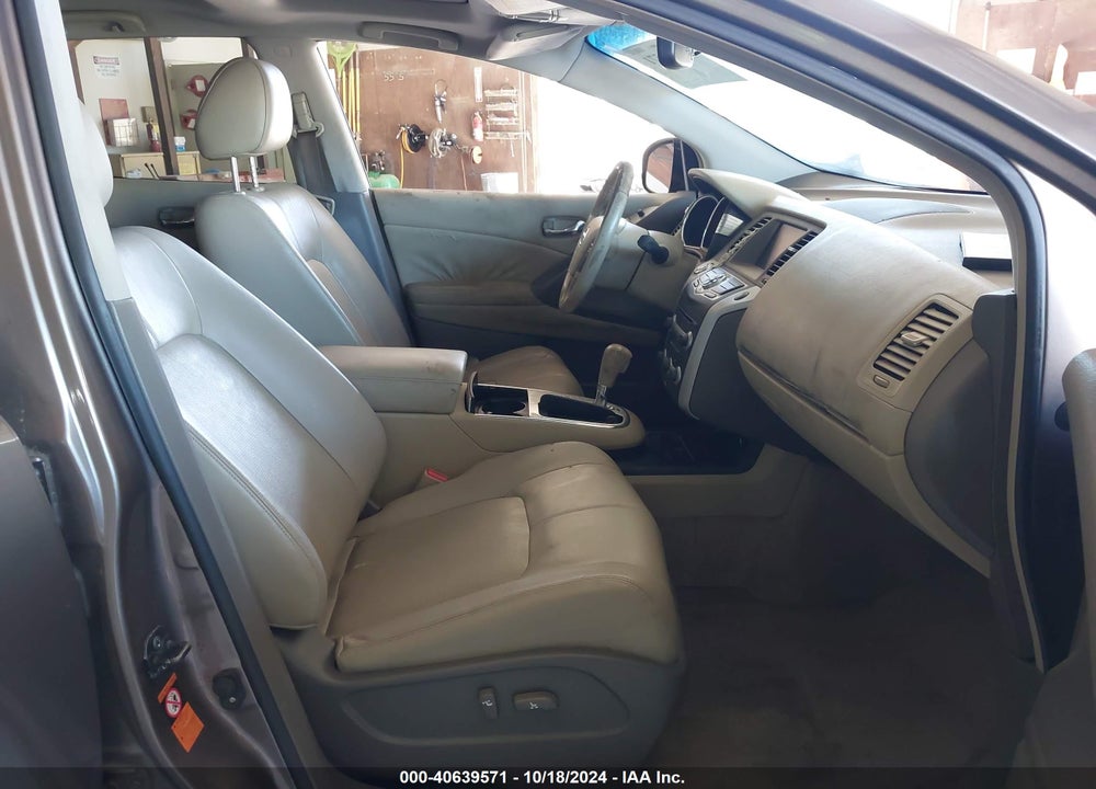 2009 NISSAN MURANO SL VIN: JN8AZ18UX9W014977