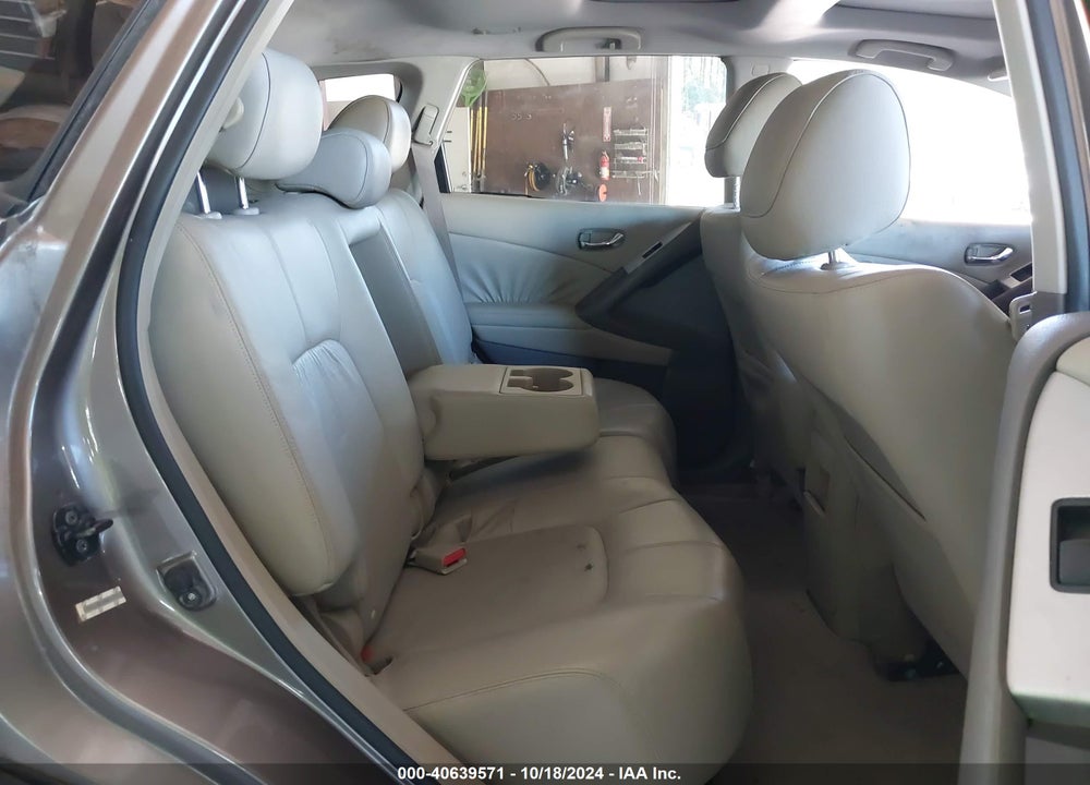 2009 NISSAN MURANO SL VIN: JN8AZ18UX9W014977
