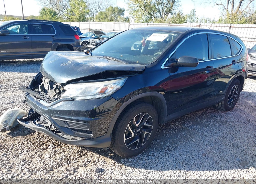 2016 HONDA CR-V SE VIN: 5J6RM4H47GL096089