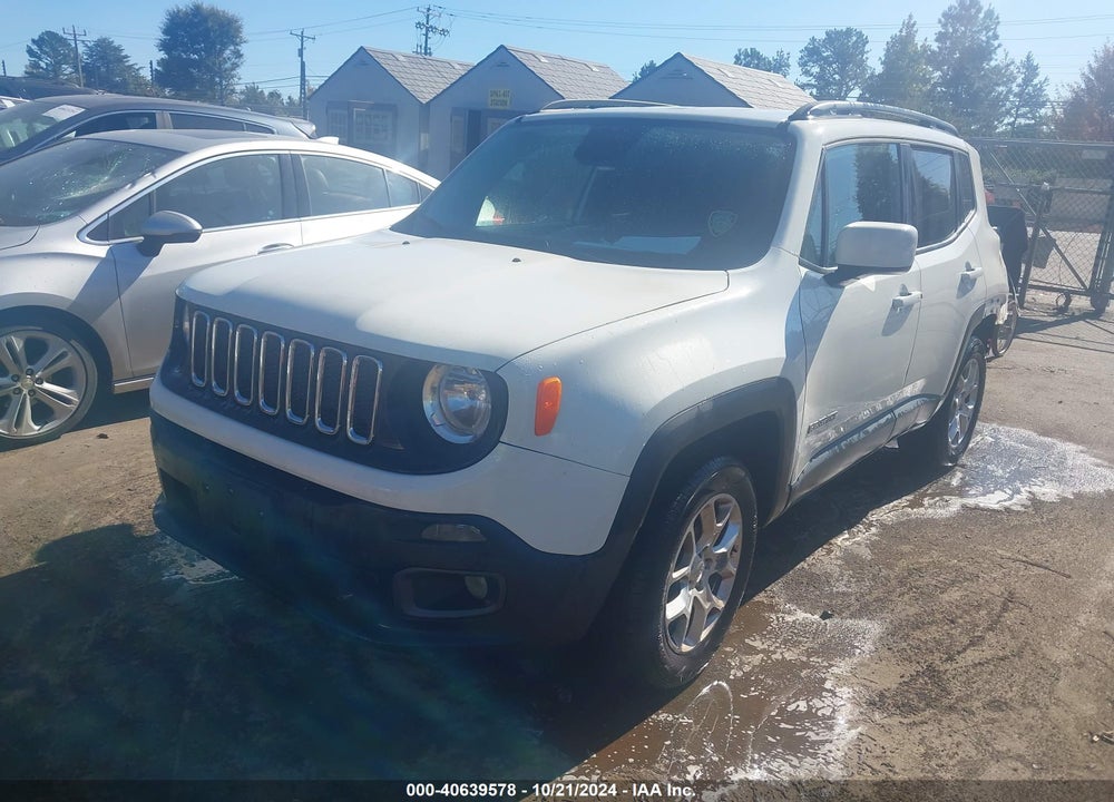 2016 JEEP RENEGADE LATITUDE VIN: ZACCJBBT0GPC50744
