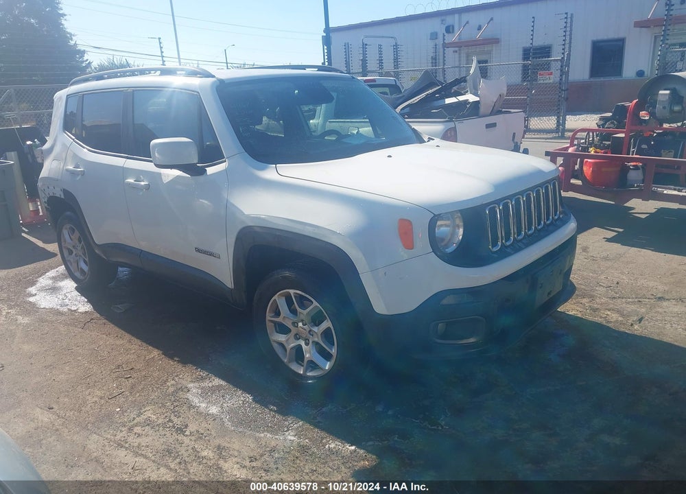 2016 JEEP RENEGADE LATITUDE VIN: ZACCJBBT0GPC50744