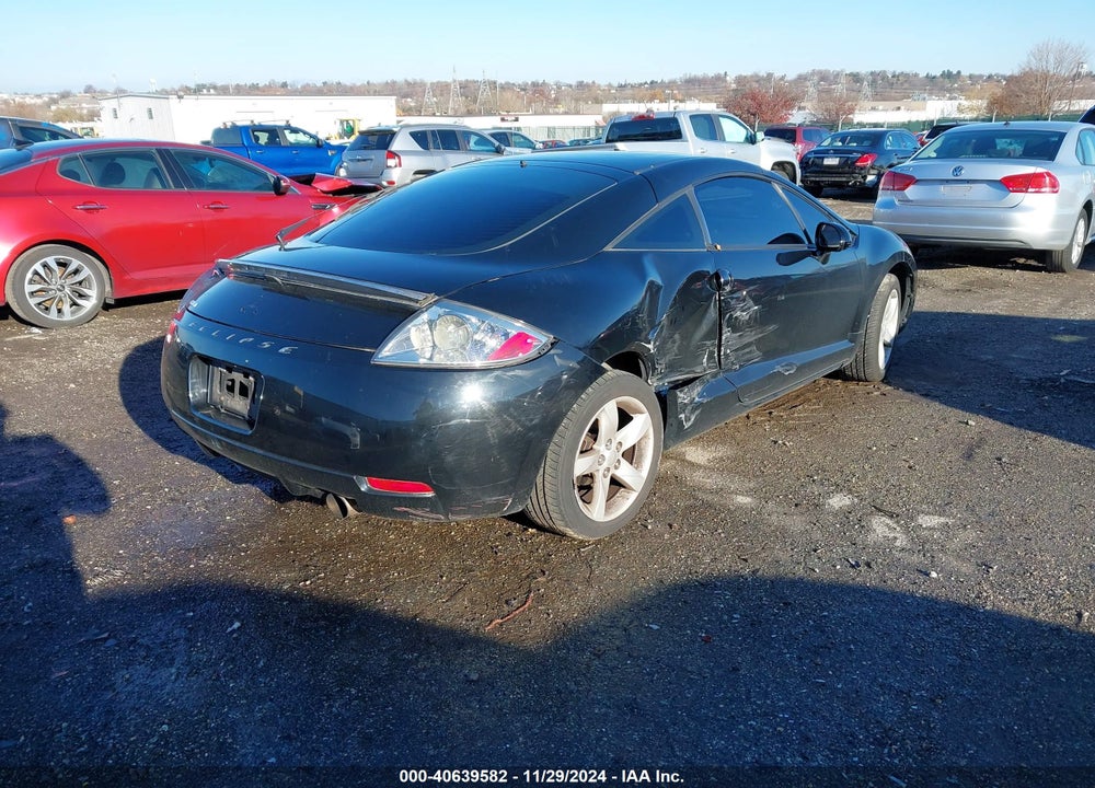 2006 MITSUBISHI ECLIPSE GS VIN: 4A3AK24F76E026337